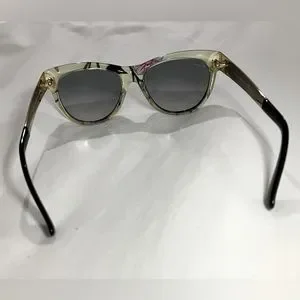 New Authentic Gucci GG 3739/S 2ENVK Black Cat Eye Sunglasses Gray Lenses 55mm Authentic Gucci GG 3739/S 2ENVK Black Cat Eye Sunglasses  main image 3